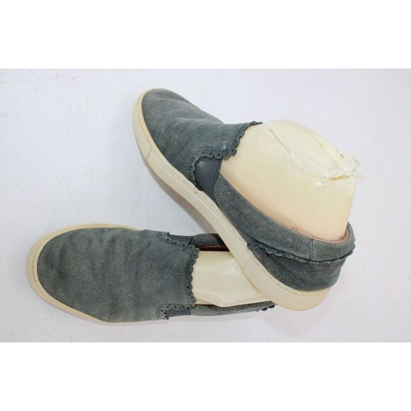 Frye Suede Ivy Scallop Slip-On Sneakers Shoes Women’s 8.5 M - Picture 1 of 11